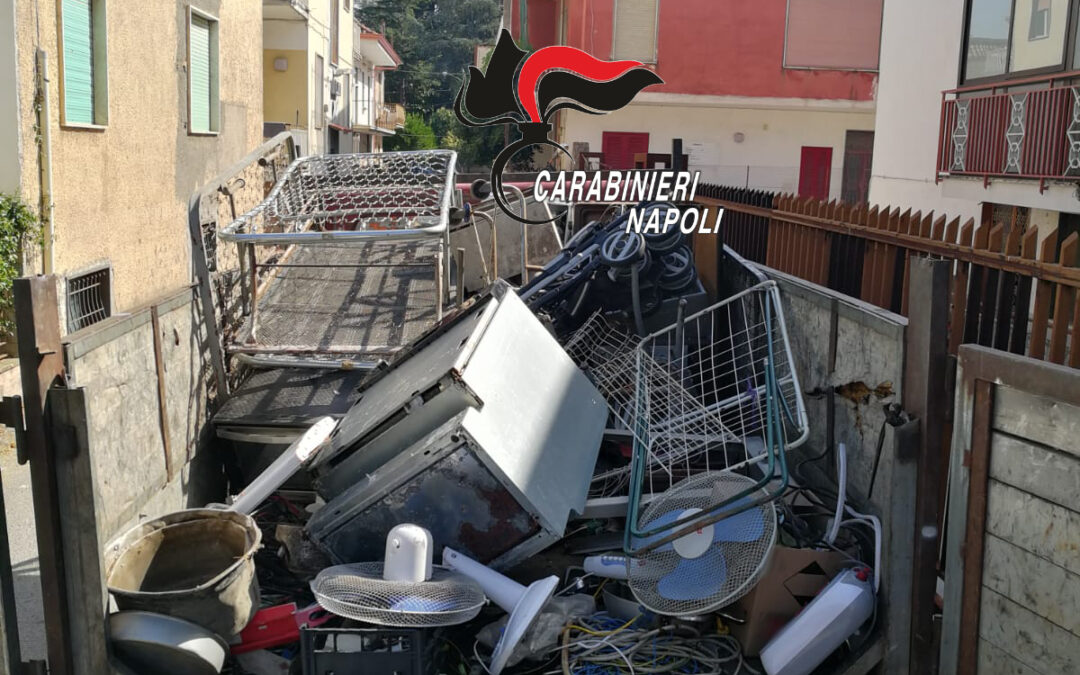 Carbonara di Nola: trasportano rifiuti speciali senza autorizzazione. carabinieri denunciano due persone