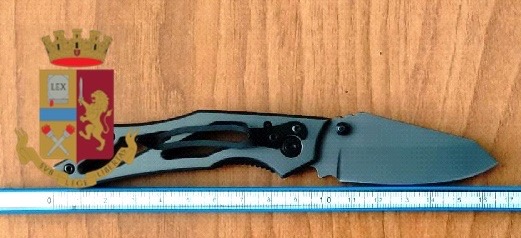 Ischia: 23enne trovato in possesso di un coltello. Denunciato
