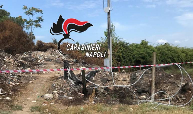 Agerola, sequestrata discarica abusiva di 5mila metri quadrati