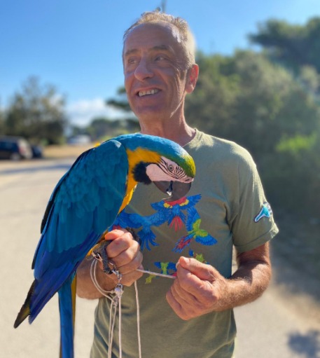 Punta Licosa, pappagalli in volo sul porticciolo regalano ‘effetto meraviglia’ ai bagnanti