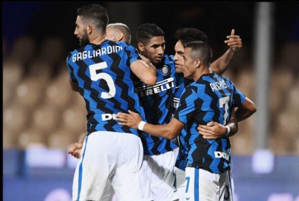 Inter a valanga a Benevento, colpo Spezia a Udine