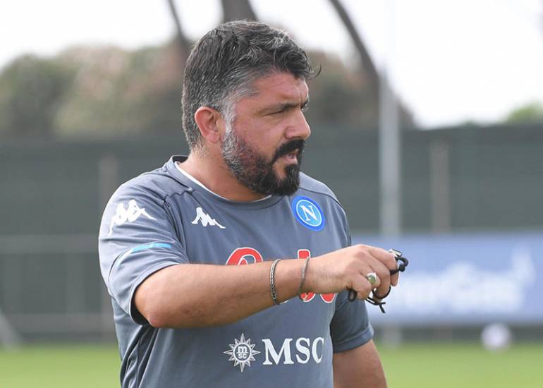 Napoli, Gattuso: ‘Con Az ci giochiamo tanto, voglio vedere veleno’