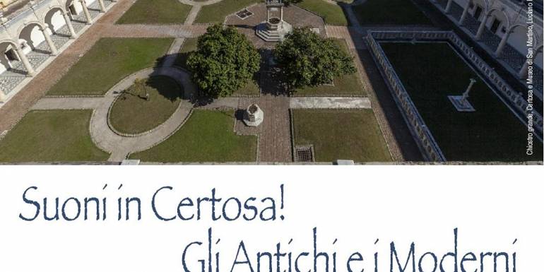 Domenica 13 settembre al via Suoni in Certosa rassegna musicale targata Dissonanzen