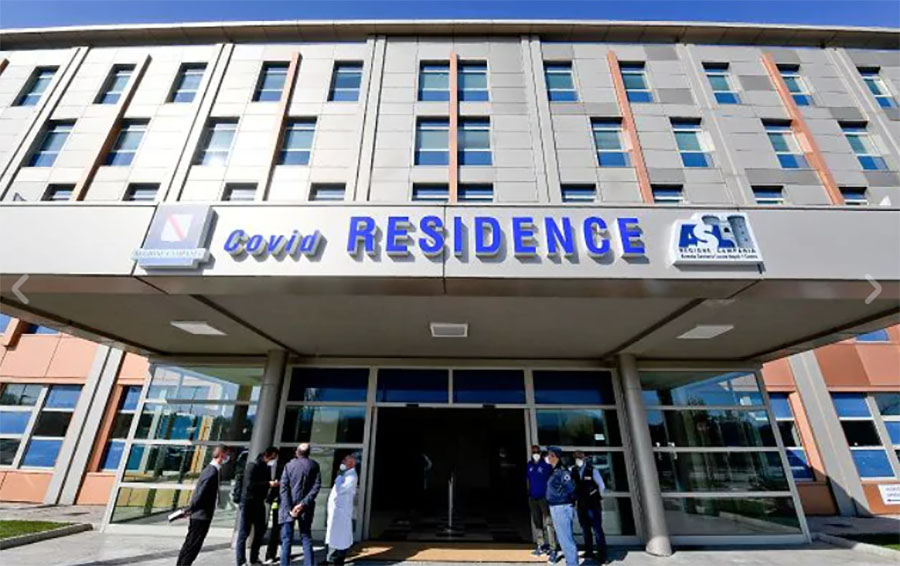 covid residence-ospedale del mare