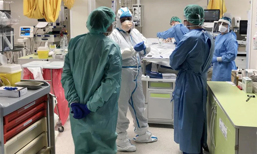 Incredibile: focolaio all’interno dell’ospedale covid di Boscotrecase, contagiati 41 tra medici e e infermieri