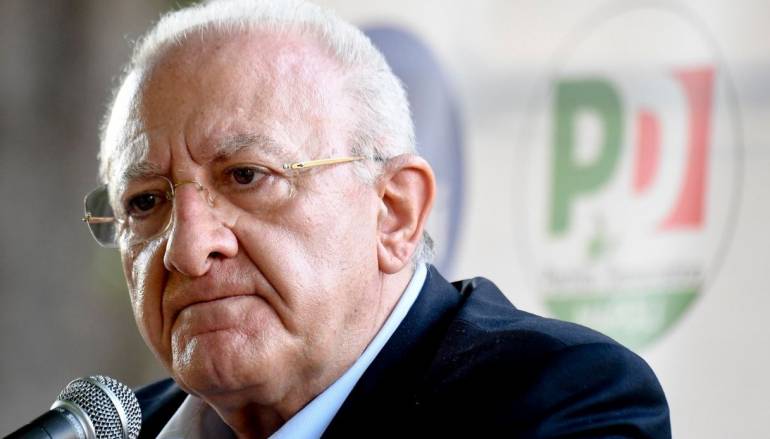 Campania, De Luca: ‘Un miliardo e 300 milioni di euro per nuovi ospedali’
