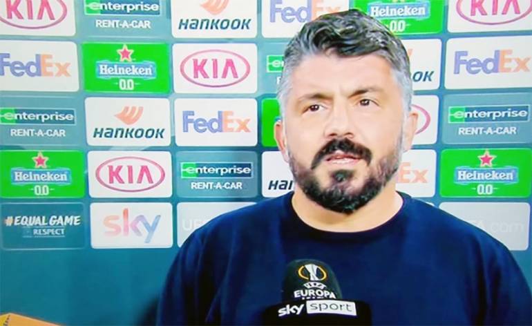 Gattuso: ‘Vittoria importante. Osimhen? Sta meglio, speriamo si negativizzi presto’