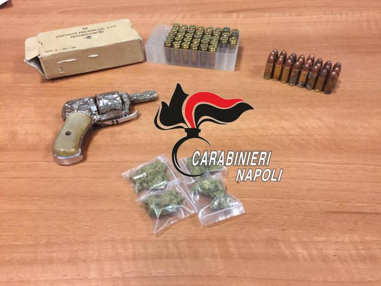 I carabinieri sequestrano 10 pistole ai clan di Napoli e provincia