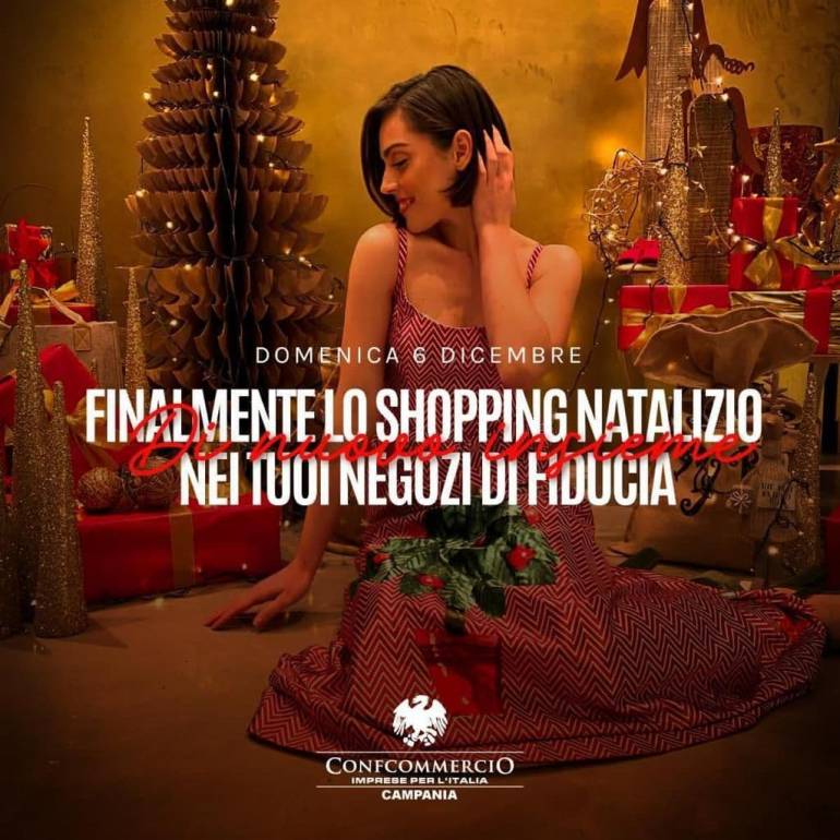I negozi di Piano di Sorrento ripartono dallo shopping natalizio. Domenica riapertura