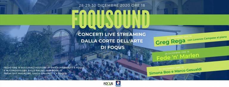 Al via FoquSound, tre giorni di musica live streaming gratuito