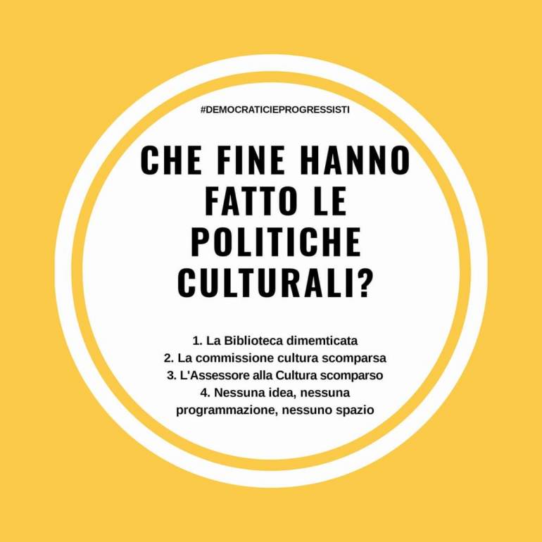 Scafati, Grimaldi: ‘Amministrazione assente anche sulla Cultura”