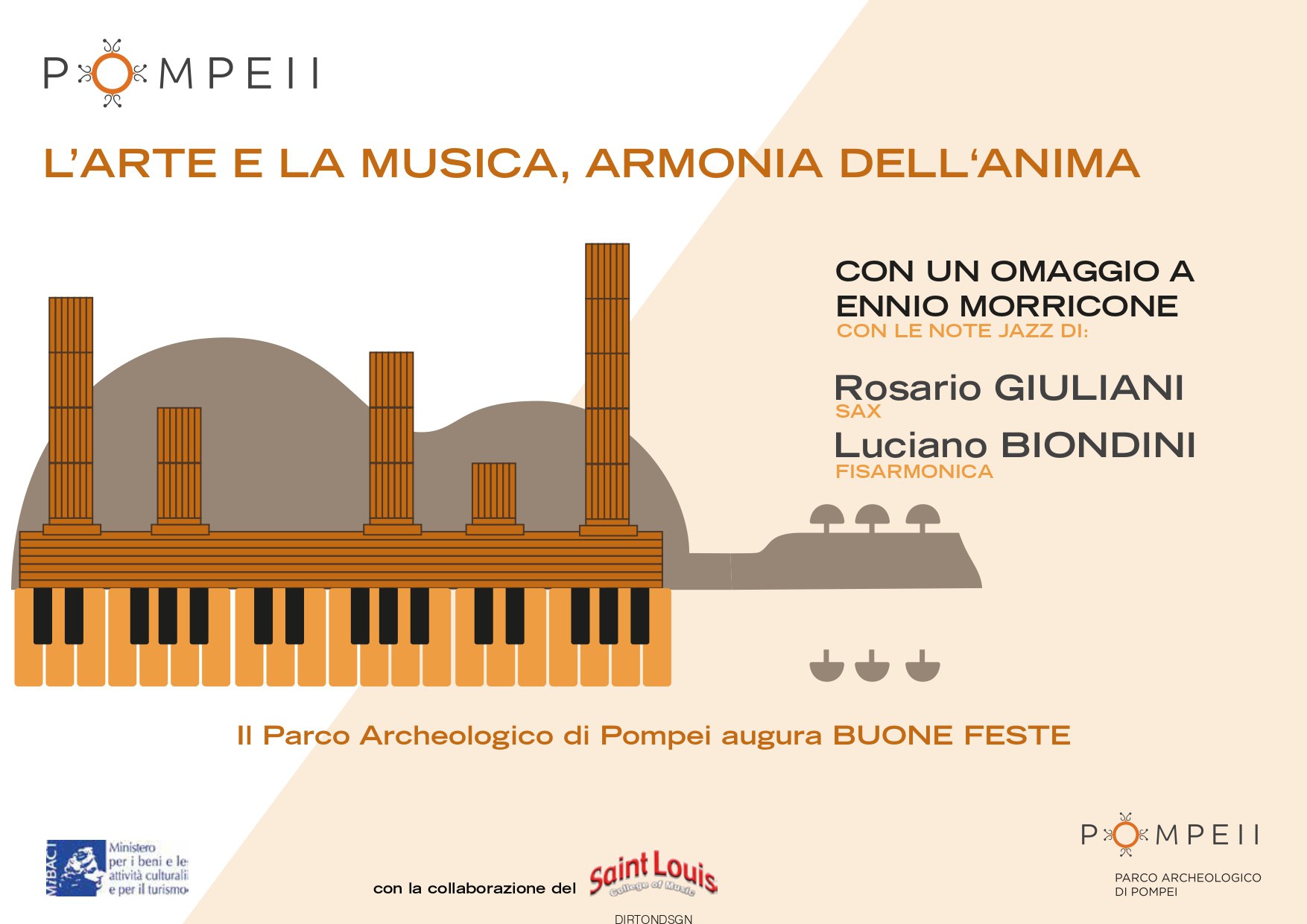 Pompei, un omaggio a Ennio Morricone con Love Theme for Nata