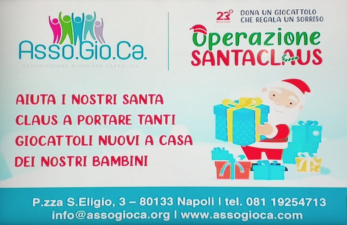 Napoli, Assogioca e Carabinieri regalano giocattoli a 400 bambini