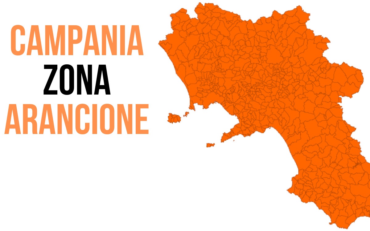 La Campania da oggi in Arancione: ecco cosa si può fare