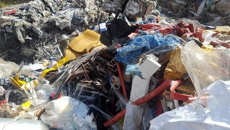 Nocera, scoperta una discarica in una cava dismessa