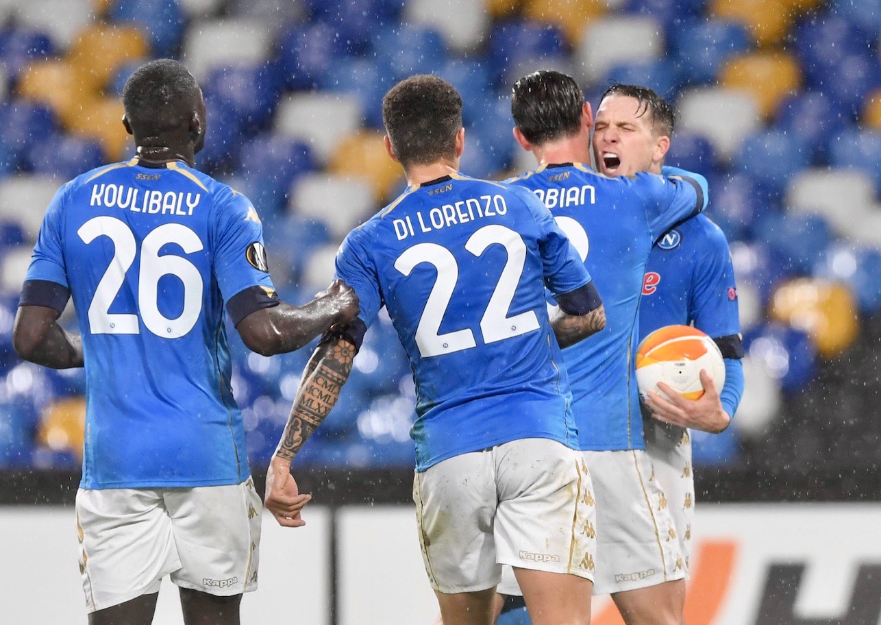Pari tra Napoli e Real Sociedad: azzurri primi ai sedicesimi