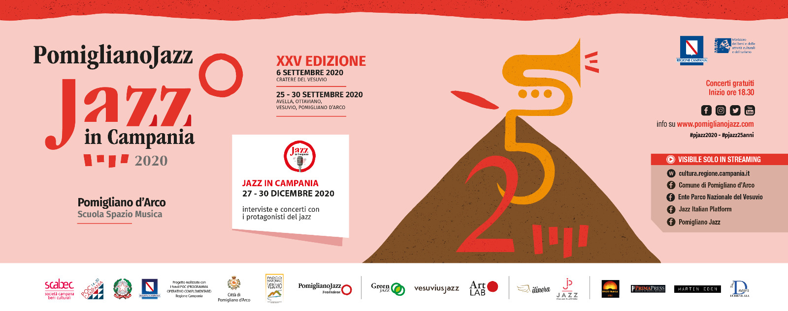 Pomigliano Jazz XXV edizione: dal 27 al 30 dicembre ‘Jazz in Campania’