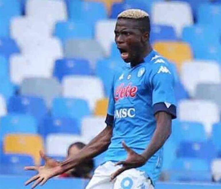 Il fisiatra del Napoli: ‘Osimhen sta recuperando bene, rientrerà ad inizio del nuovo anno’