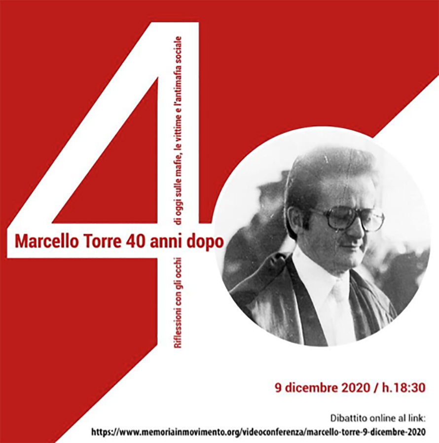 Marcello Torre 40 anni dopo. Riflessioni con gli occhi di oggi sulle mafie, le vittime e l’antimafia sociale