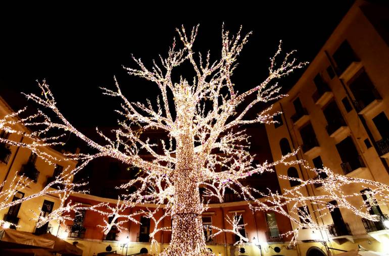 Niente Luci d’artista a Salerno ma 12 alberi in aree simbolo