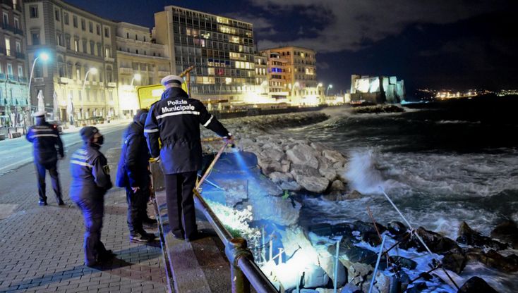 Crollo del Molo Borbonico, manifestazione a Napoli il 9 gennaio