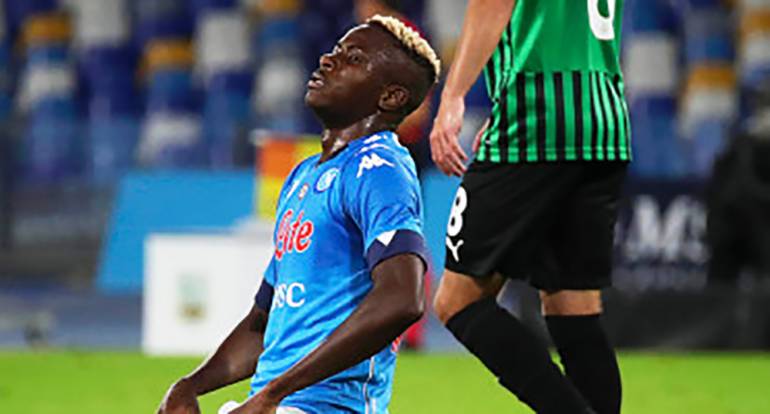 Osimhen ancora positivo al covid