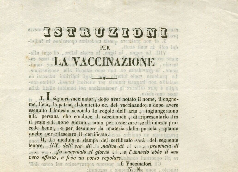 ‘O vaccino d’‘o RRe: Ovvero, le vaccinazioni nel Regno delle due Sicilie