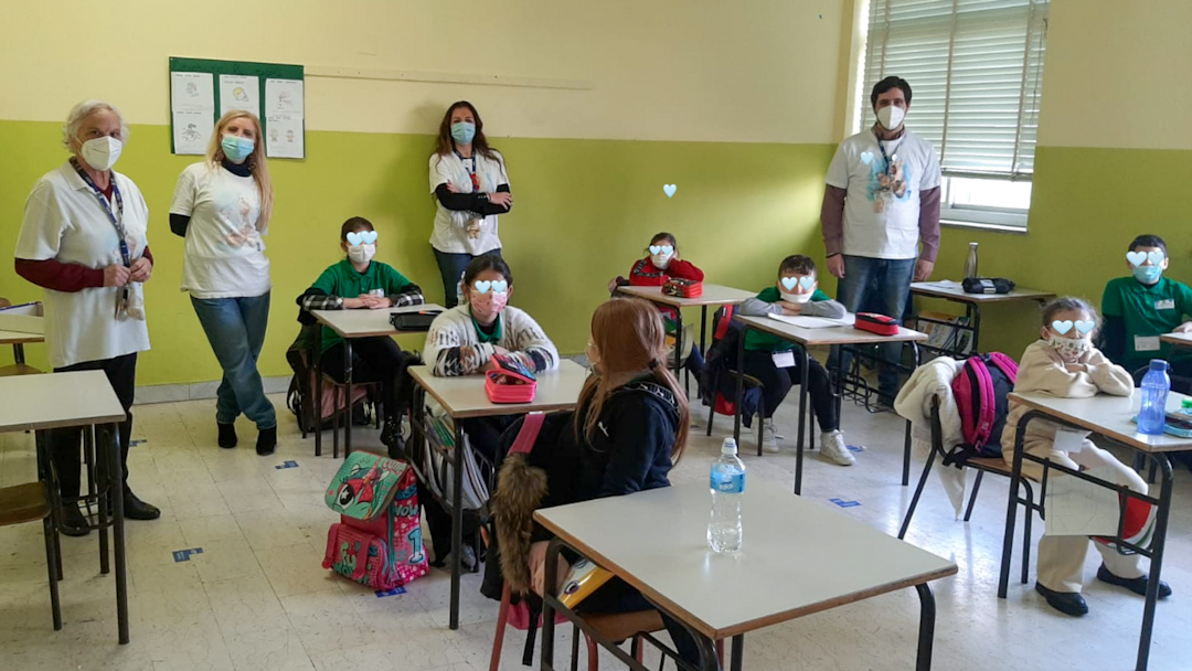 Il progetto di ABIO Napoli dedicato ai bambini delle scuole di Napoli e provincia