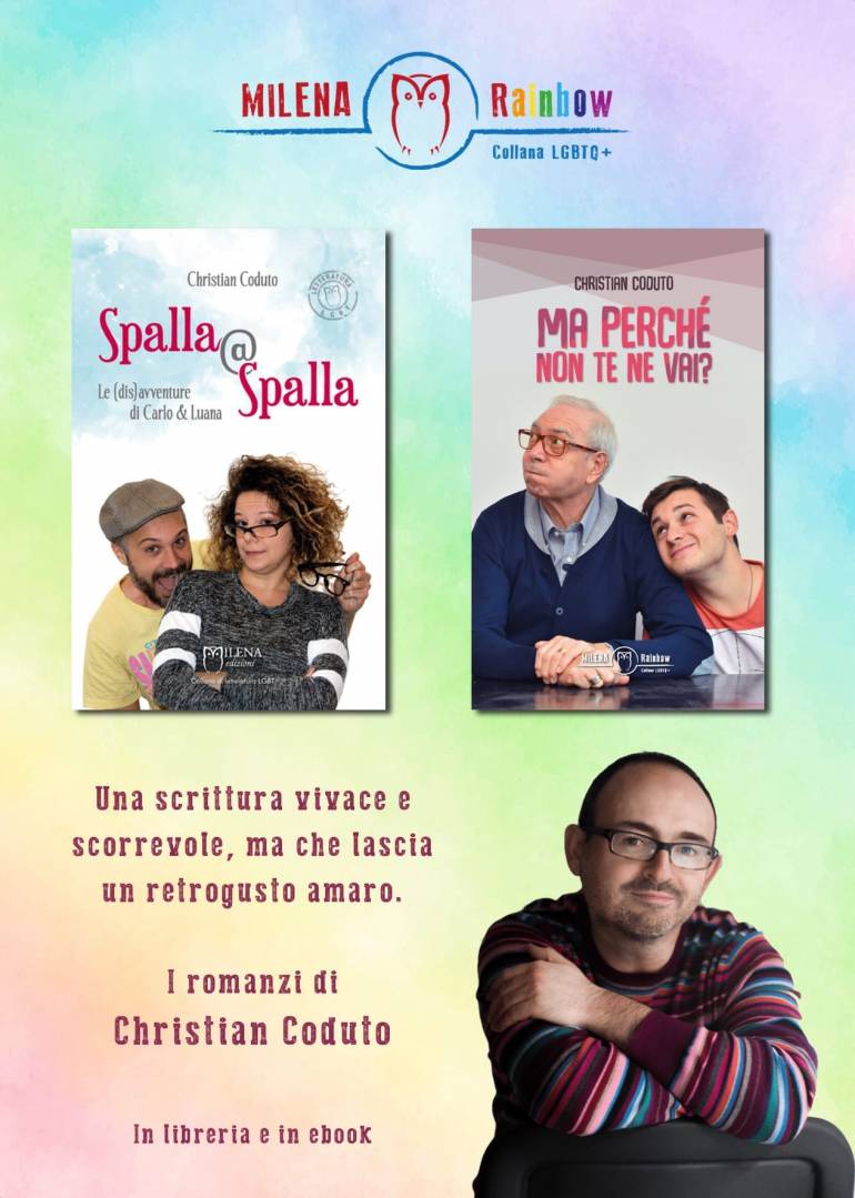 ‘Ma perché non te ne vai?’, il libro di Christian Coduto per Officina Milena