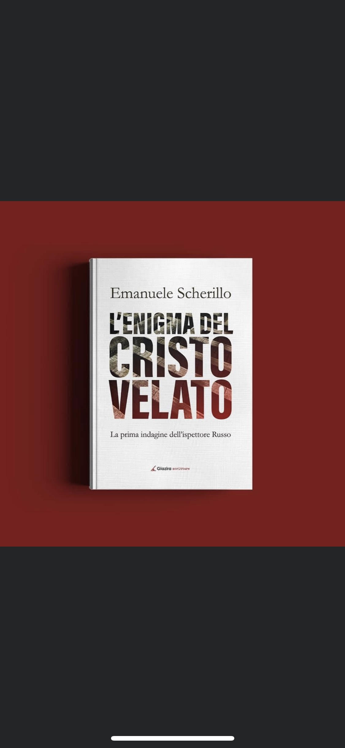 ‘L’enigma del Cristo Velato’, il romanzo d’esordio di Emanuele Scherillo