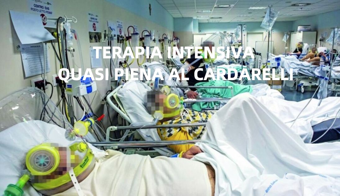 Napoli, al Cardarelli terapia intensiva quasi piena