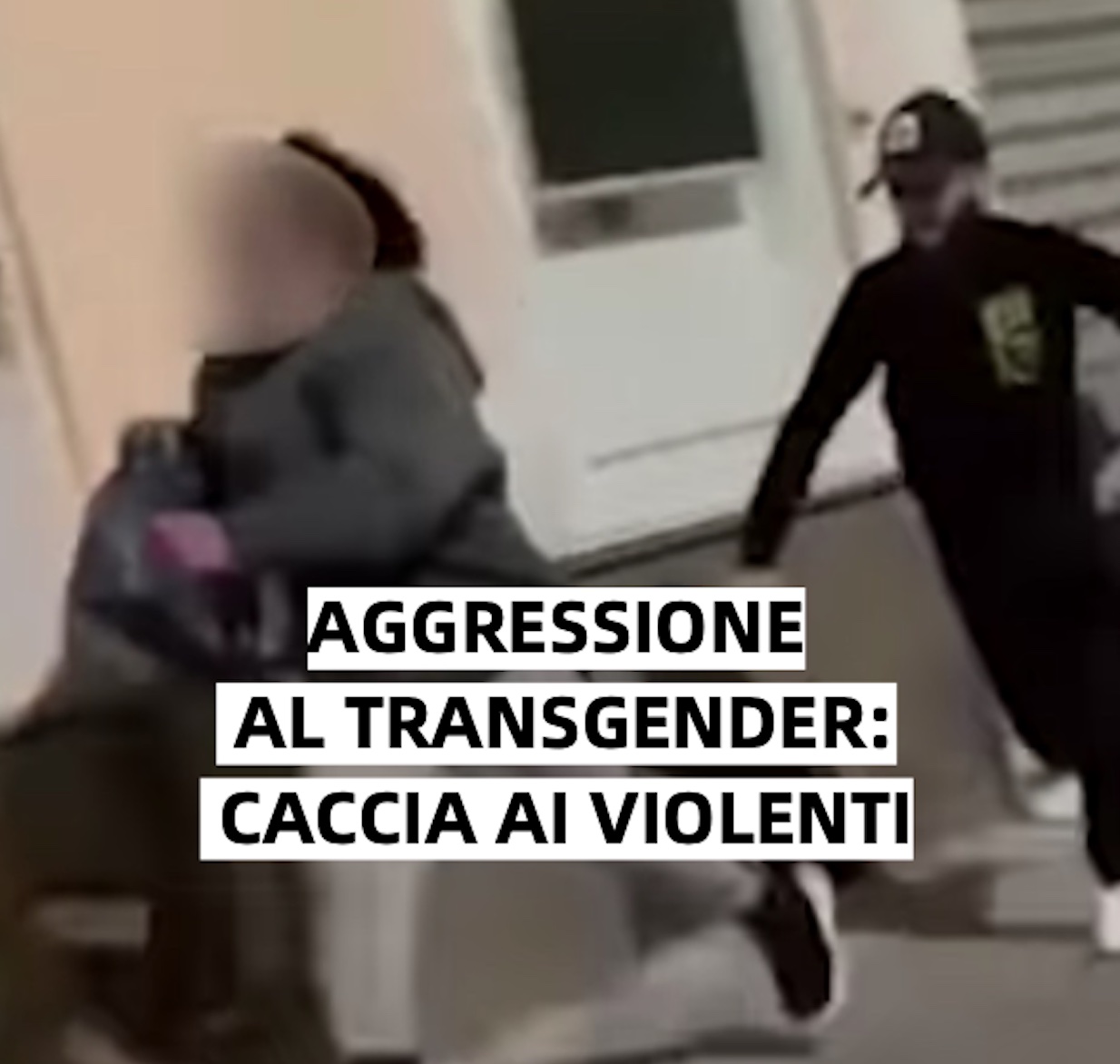 Aggressione transgender a Torre del Greco, caccia ai violenti