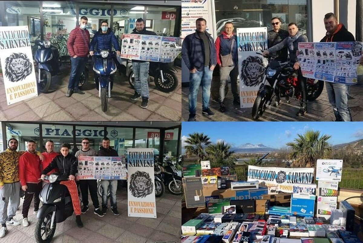 Fantacalcio Sarnese targato Nino Lions: consegnati i premi