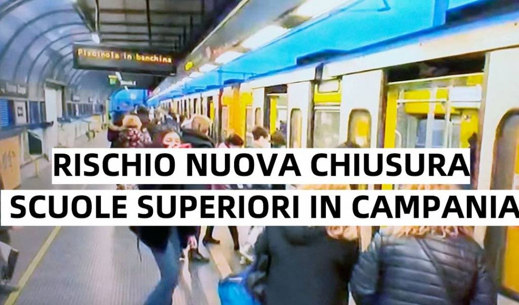 Troppi contagi, nuovo rischio chiusura scuole superiori in Campania