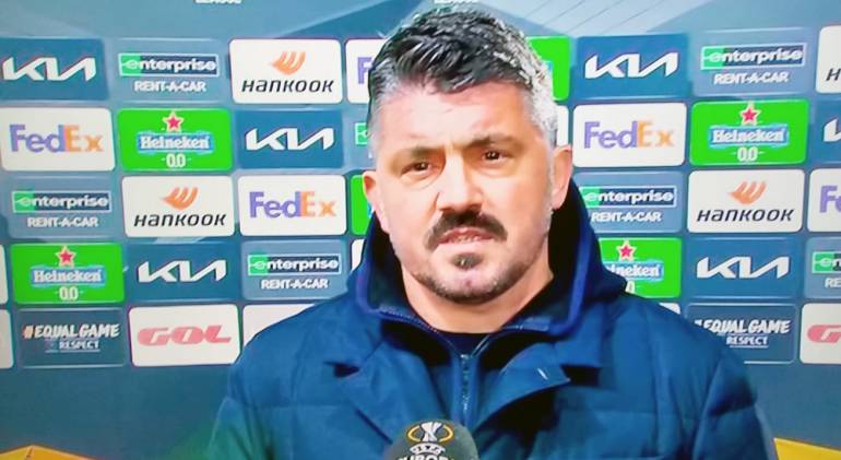 Gattuso: “Siamo davvero in pochi, si è fermato anche Politano”