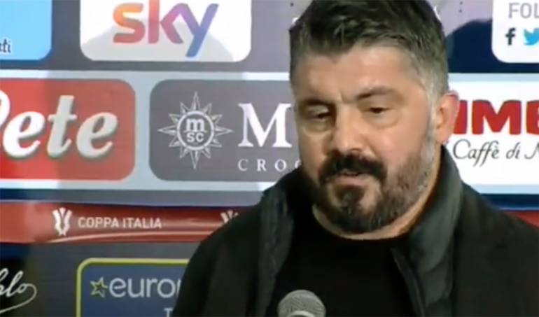 Napoli, Gattuso conferma la difesa a 3 e una squadra votata al contropiede