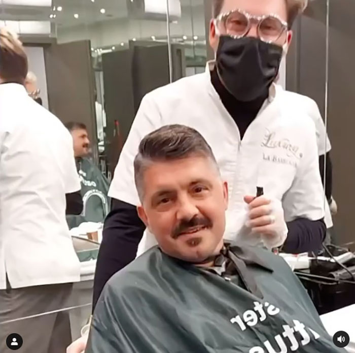 Gattuso e il barbiere: ‘La mia era solo una battuta televisiva’