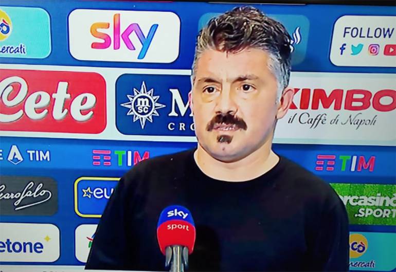 Gattuso: ‘Bravi a soffrire, complimenti ai ragazzi’