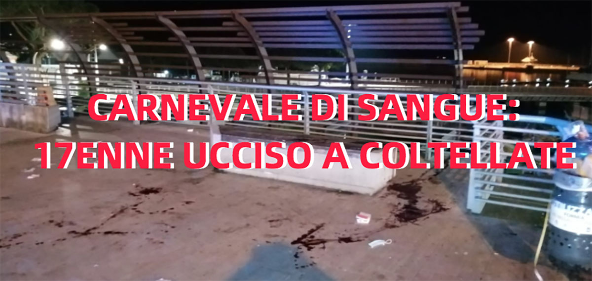 Carnevale nel sangue a Formia: 17enne ucciso a coltellate