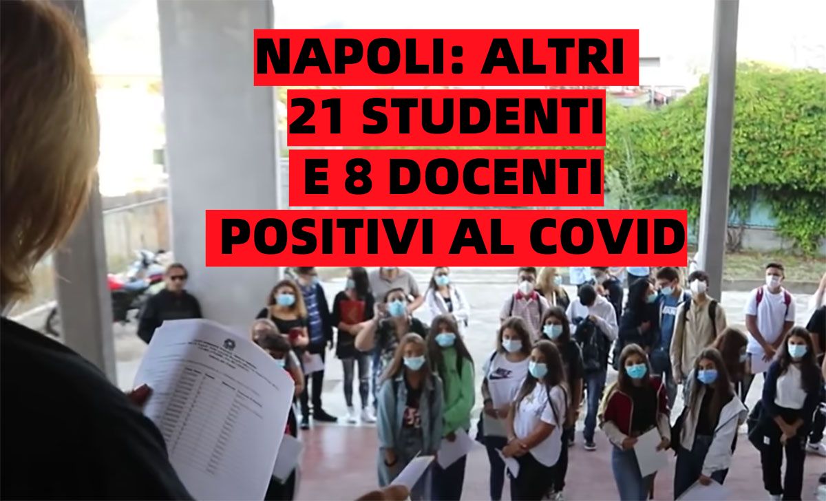 Covid, a Napoli altri 21 studenti e 8 docenti positivi in ultime 24 ore