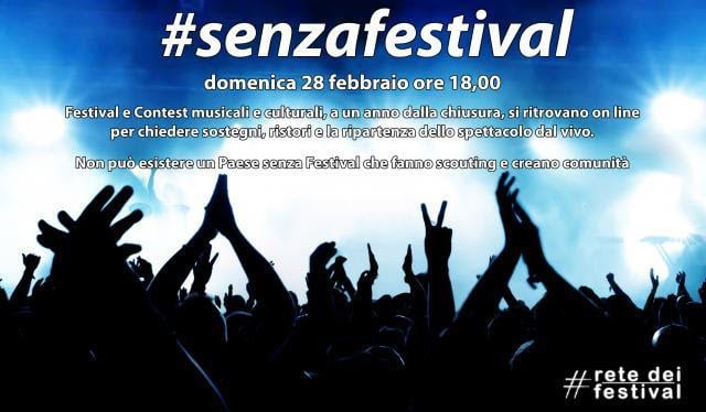 #senzafestival – flash mob digitale per sottolineare l’importanza e il valore dei festival e dei contest italiani
