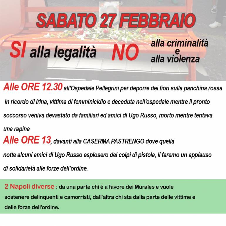 I murales della criminalità e della camorra. Napoli divisa: manifestazione per difendere il murale di Ugo Russo ed appelli per la legalità
