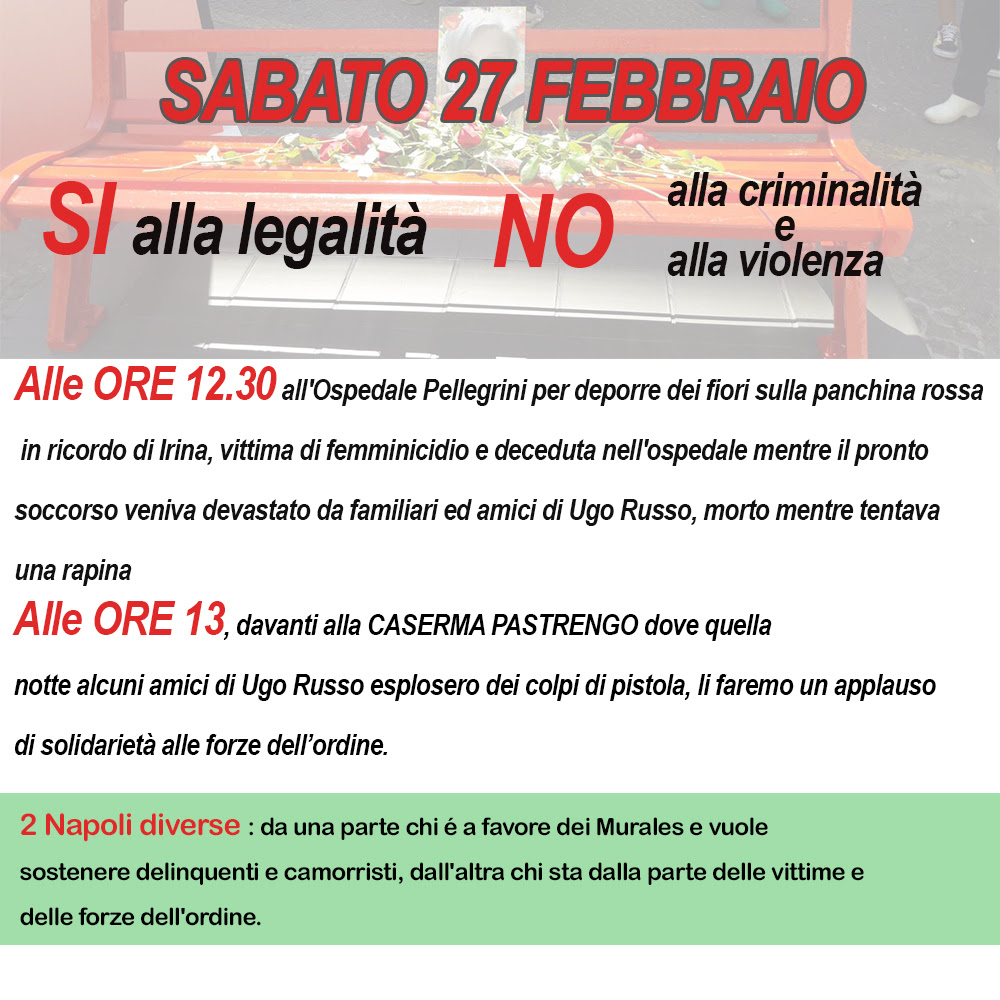 I murales della criminalità e della camorra. Napoli divisa: manifestazione per difendere il murale di Ugo Russo ed appelli per la legalità