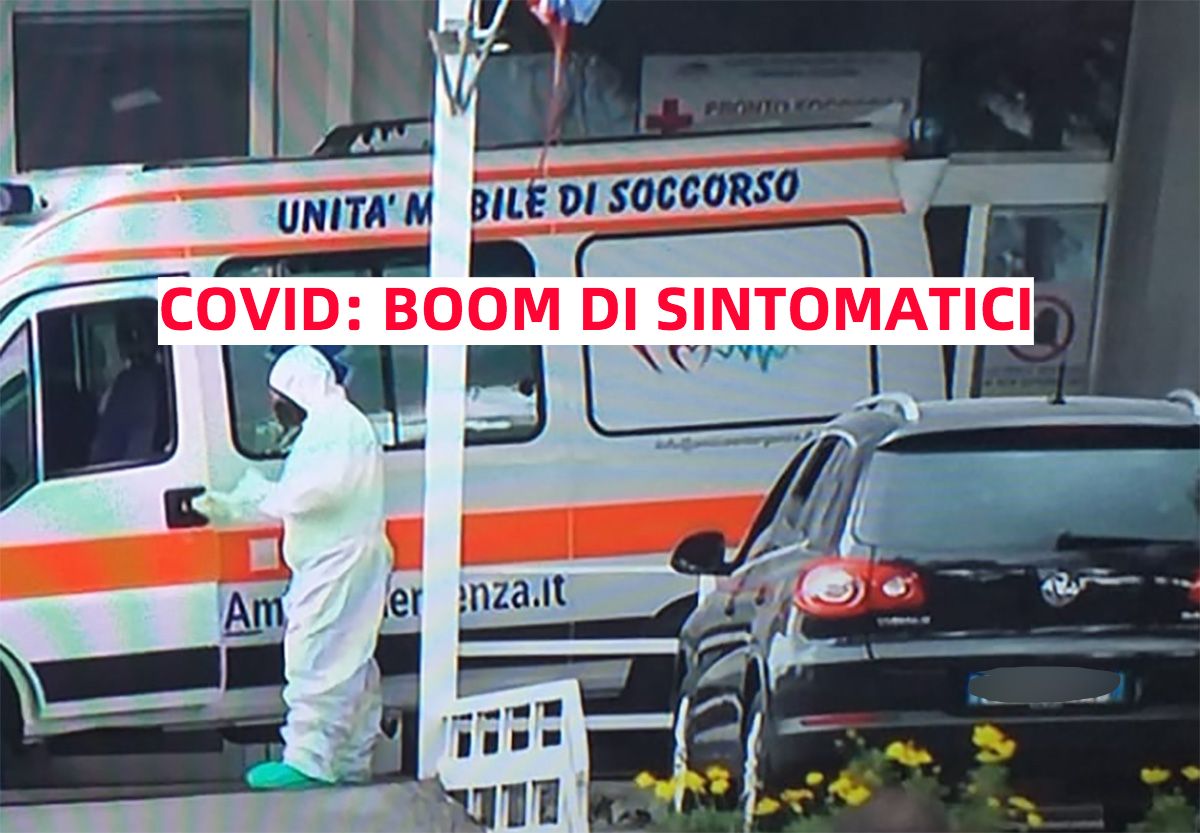 Covid, in Campania è boom di sintomatici: tasso al 14%