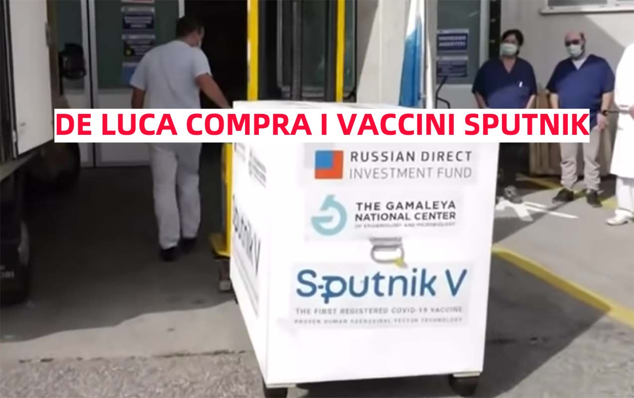 La Campania acquista il vaccino Sputnik in attesa dell’ok dell’Ema