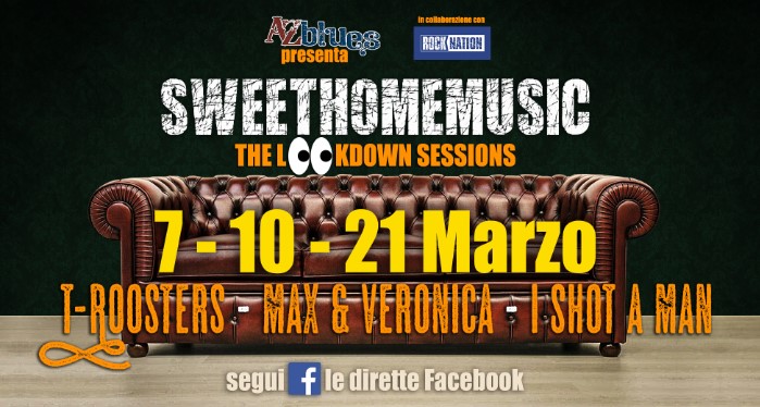 #SweetHomeMusic torna con tre appuntamenti anche nel mese di marzo