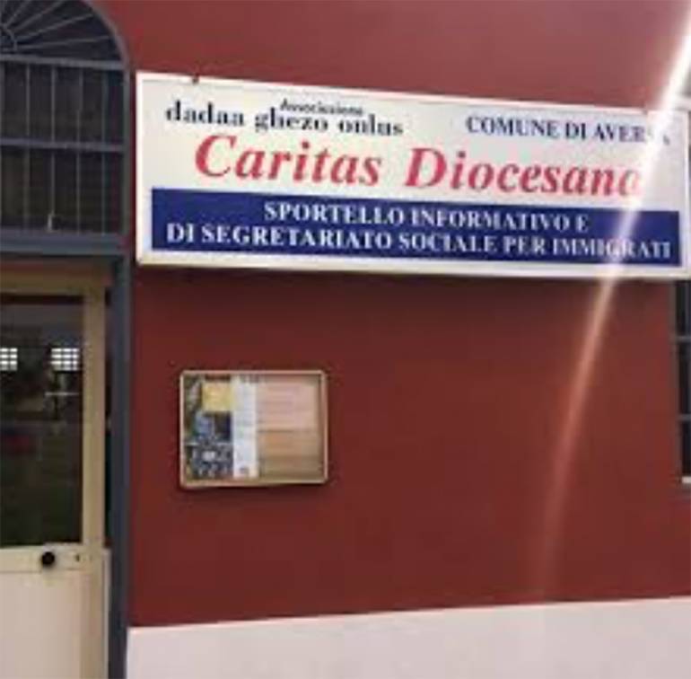 Caritas Diocesana di Aversa sospende servizi per quarantena fiduciaria
