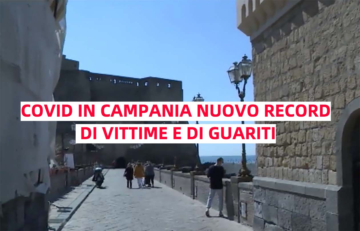 Covid, nuovi record di vittime e guariti in Campania