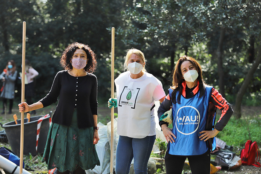 Napoli: sessanta volontari in azione per la cura del verde nella Villa Floridiana