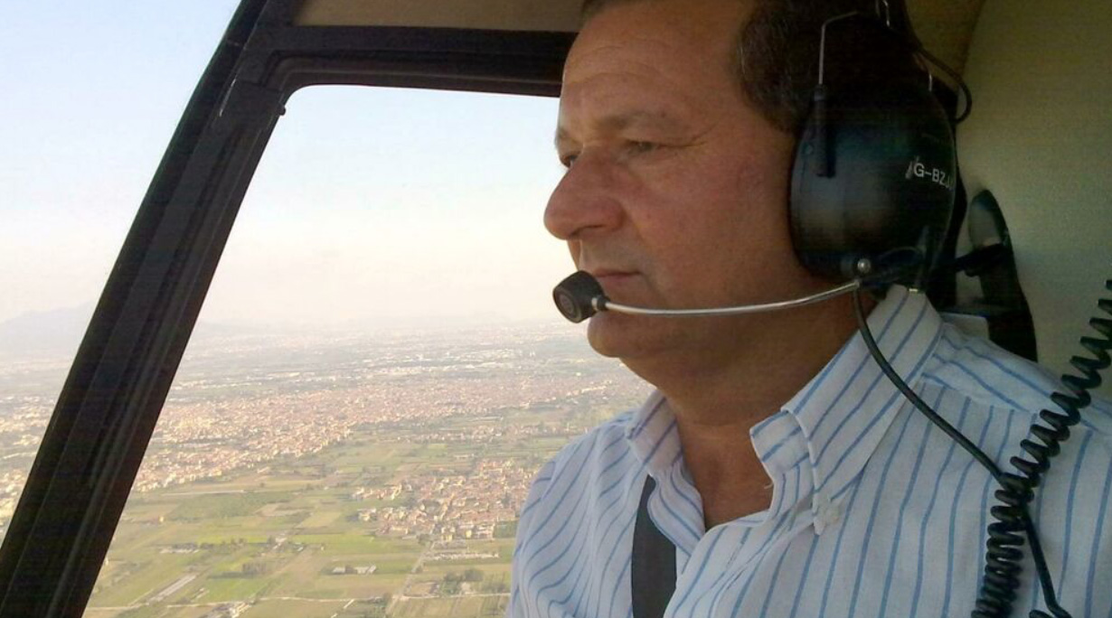 Elicottero caduto nel Casertano, morto anche il pilota Elio Sorvillo